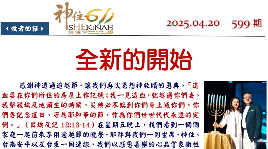 599期週報